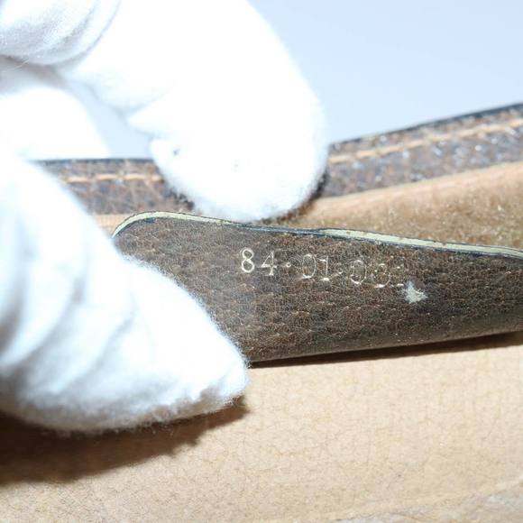 GUCCI GG Supreme Web Sherry Line Clutch Bag PVC Beige Red 84 01 001 Auth th5211 - Picture 12 of 16